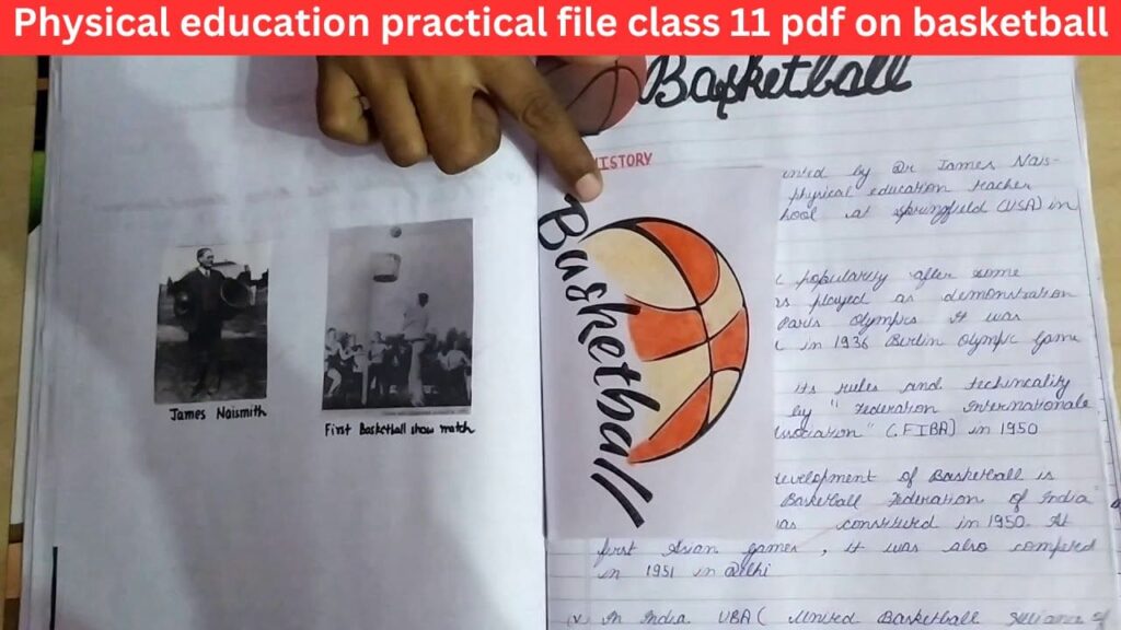 physical education practical file class 11 pdf on basketball