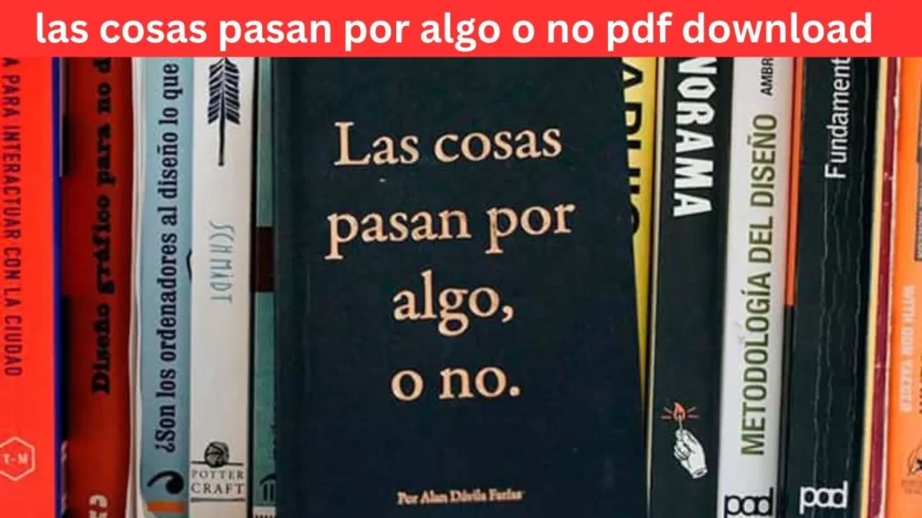 las cosas pasan por algo o no pdf